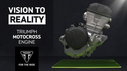 Take A Peek At Triumph's New Motocross Bike Engine With Ricky Carmichael