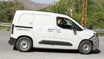 Peugeot Partner facelift spy photo