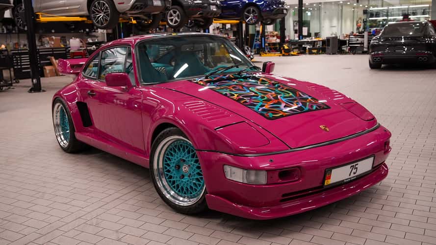 Este Porsche 911 Slant Nose, de 1988, preparado recibe un premio