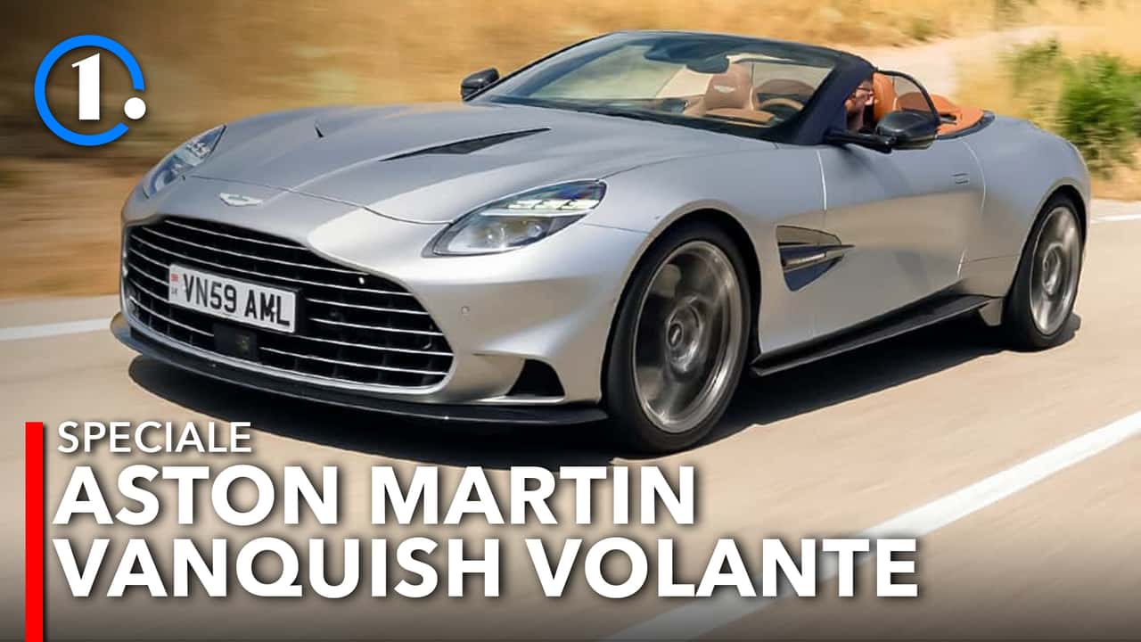 Aston Martin Vanquish Volante, la prova dell'eccellenza senza tetto