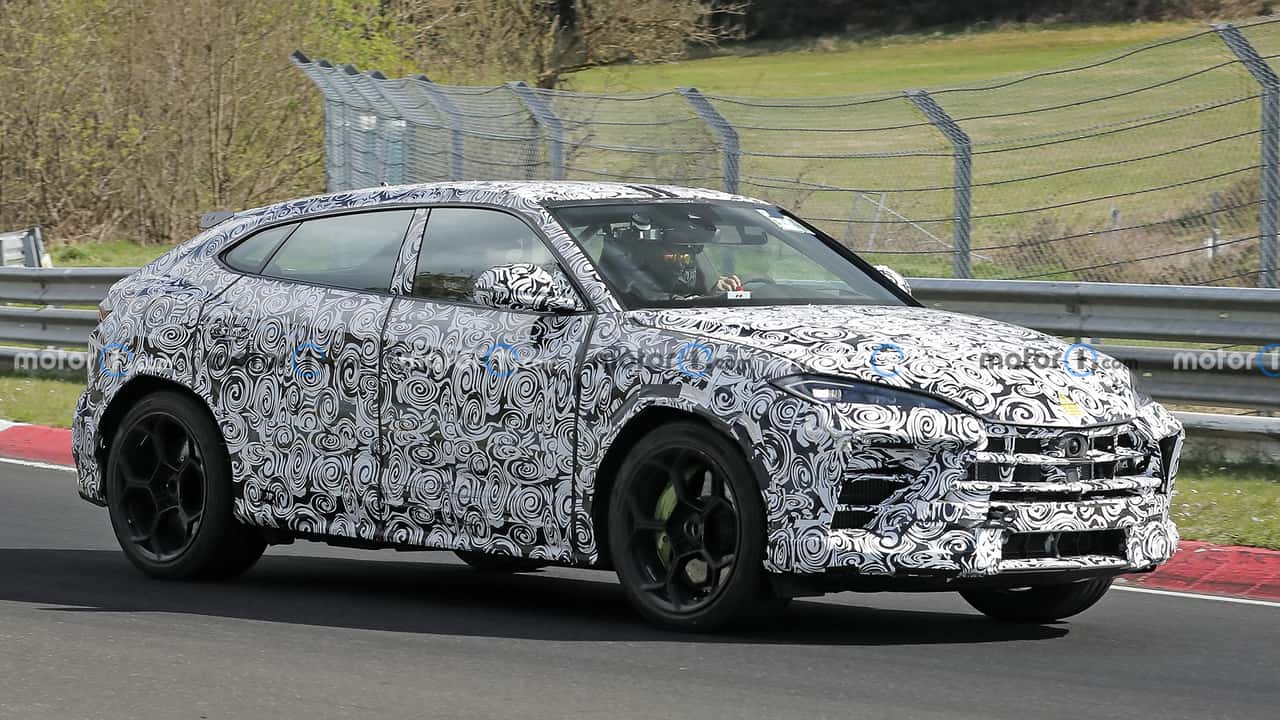 Lamborghini Urus (2026) Erlkönig