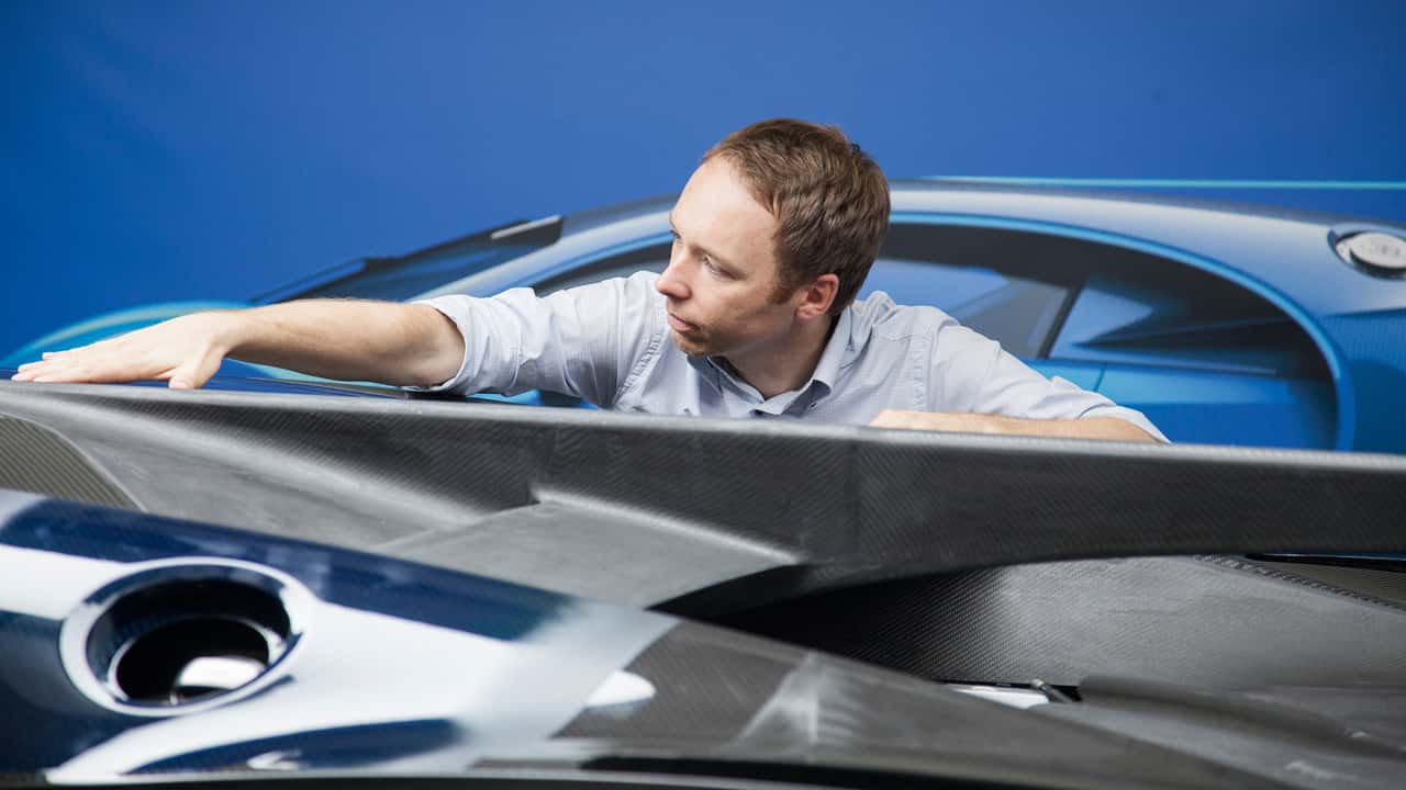 Bugatti Head of Design, Frank Heyl