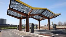 La stazione di ricarica Fastned a Brescia
