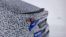 Alpine A390 bei Wintertests am Polarkreis