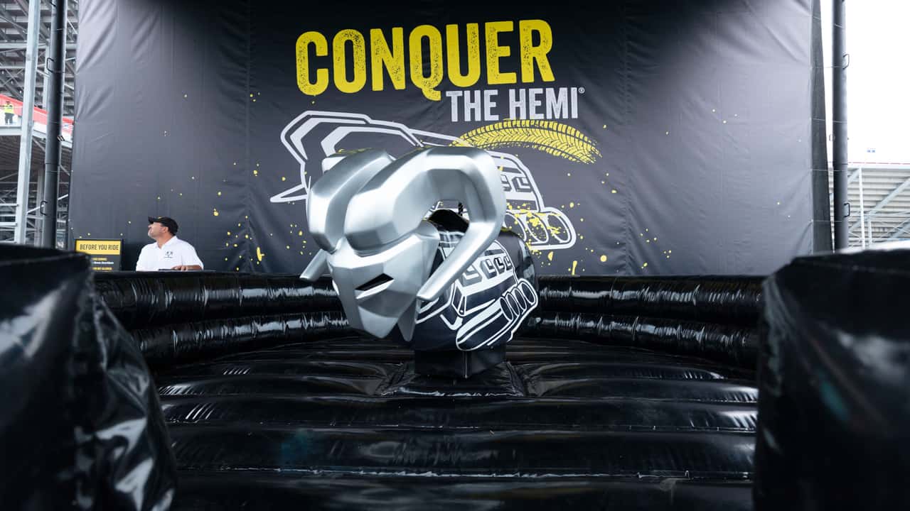 'This is Bull****' Someone Stole Ram's Hemi-Themed Mechanical Bull