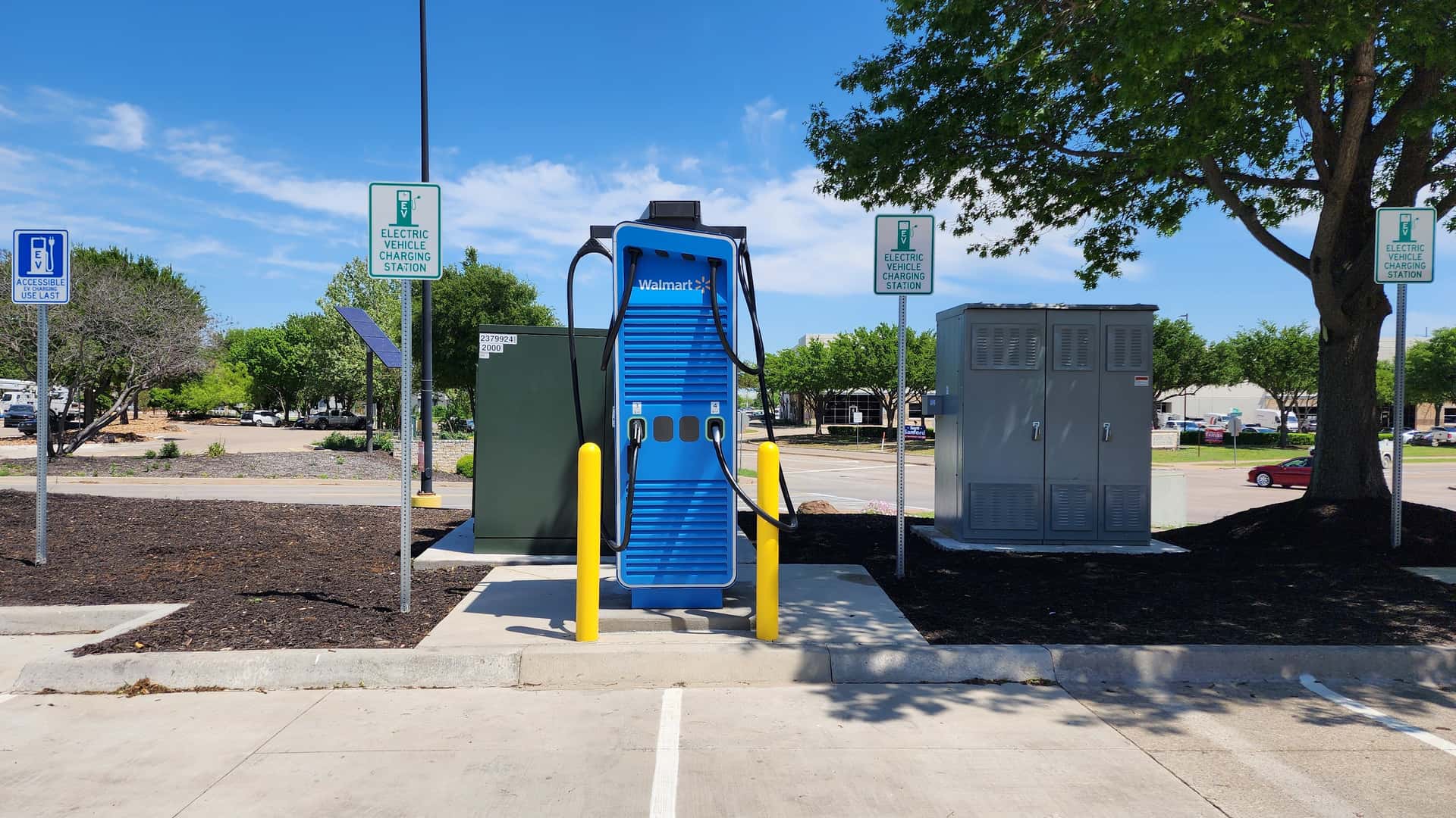 Walmart's DC Fast Charging Network Already Has Hundreds Of Ports