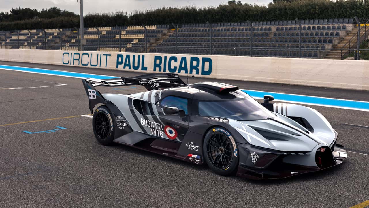 Bugatti Bolide (2025) Racetrack Feeling the Track