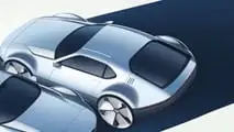 Skizze des Volkswagen Sportwagens 2017