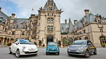An original 1966 Fiat 500 together with the European versions of the
new Fiat 500, at the Biltmore Estate. 12.07.2010