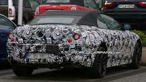 BMW 6 Series convertible spy photo at Nurburgring