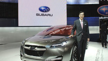 Subaru Hybrid Tourer Concept live in Tokyo 2009