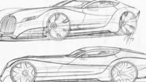 Morgan EvaGT design sketch, 24.08.2010