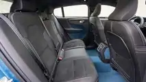 2022 Volvo C40 Recharge Interior Rear Seats