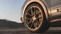 Roue extérieure du Porsche Cayenne Turbo GT 2022