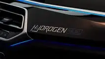 BMW iX5 Hydrogen Dashboard Badge