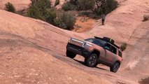 Rivian R1S Steep Climb