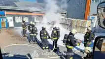 Jaguar I-Pace Hungary Fire