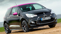 Citroen DS3 Pink special edition (UK-spec)