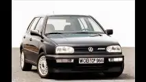 VW Golf VR6: Ein fettes VR6-Logo am Grill zeigte, was im Motorraum steckte