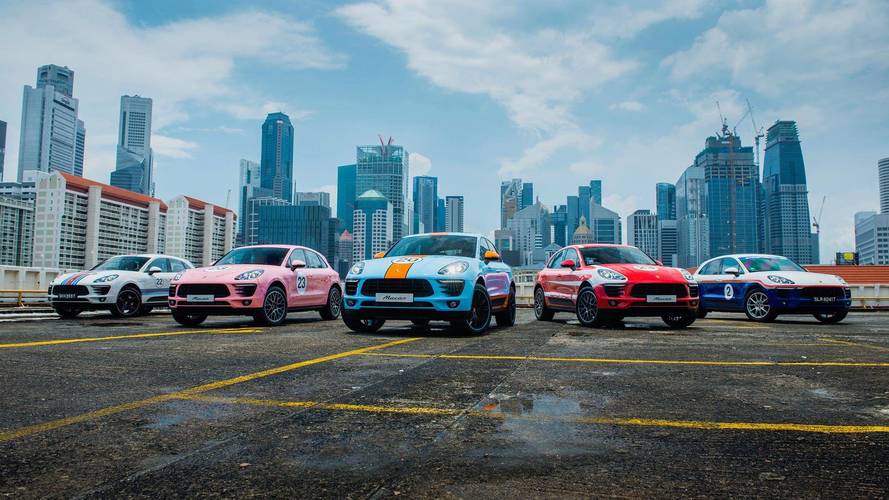 Porsche viste al Macan con los colores históricos de la marca