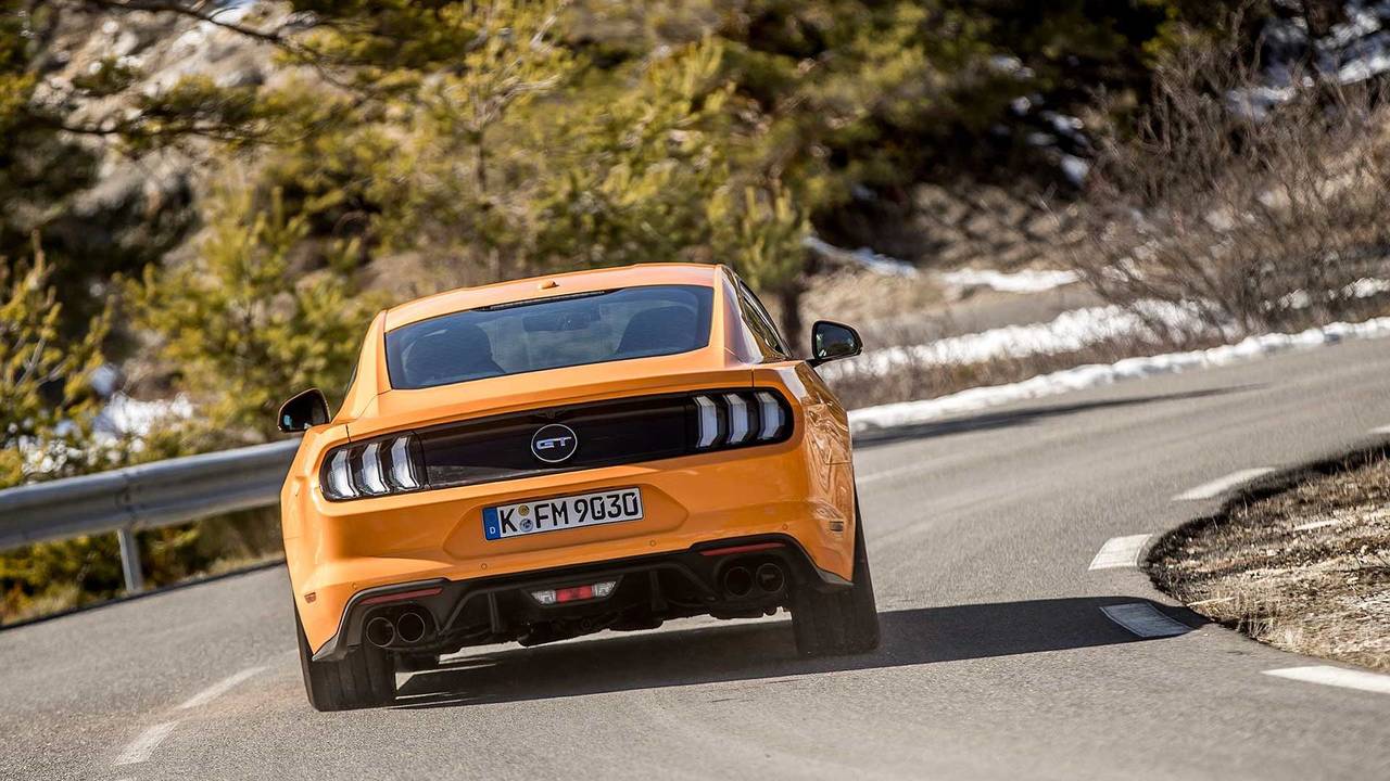 Ford Mustang 2018 primera prueba