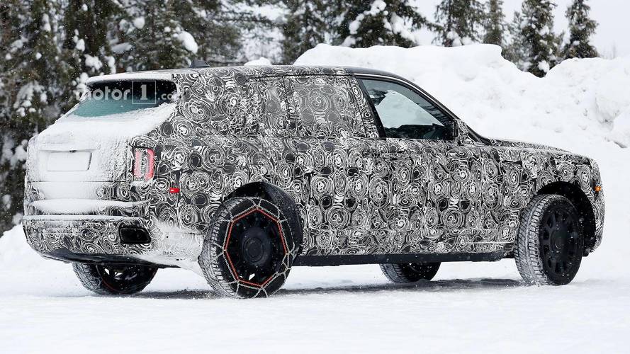 Rolls-Royce Cullinan Spy Shots