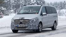 Mercedes-Benz V-Serisi Casus Fotoğraflar