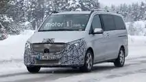 Mercedes-Benz V-Serisi Casus Fotoğraflar