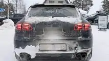 2019 Porsche Macan facelift spy photo