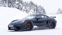 2019 Porsche Cayman GT4 casus fotoğraflar