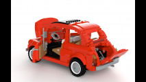 La Fiat 500 fatta di mattoncini Lego