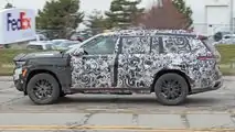 Jeep Grand Cherokee 3 Row Spy Shots Silhouette 