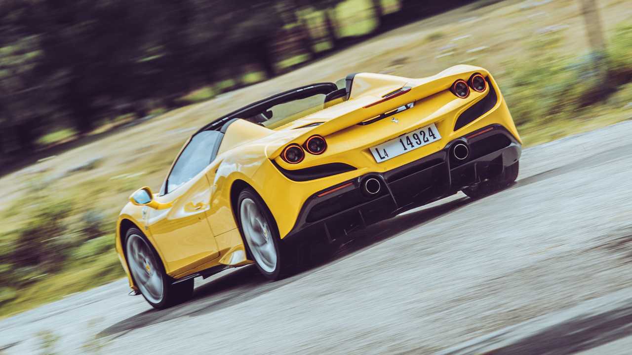 Ferrari F8 Spider, le test routier