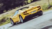 Ferrari F8 Spider, le test routier