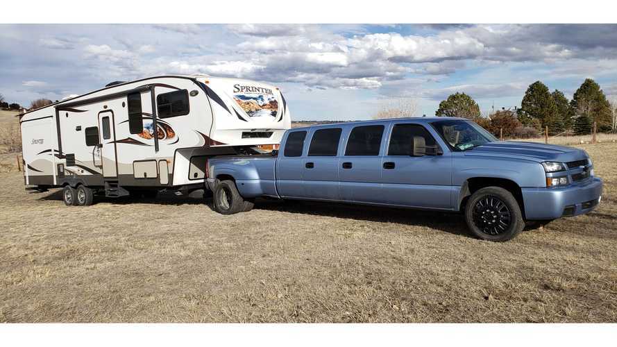 Would You Pay $32,000 For This Chevy Silverado Dually Limo?
