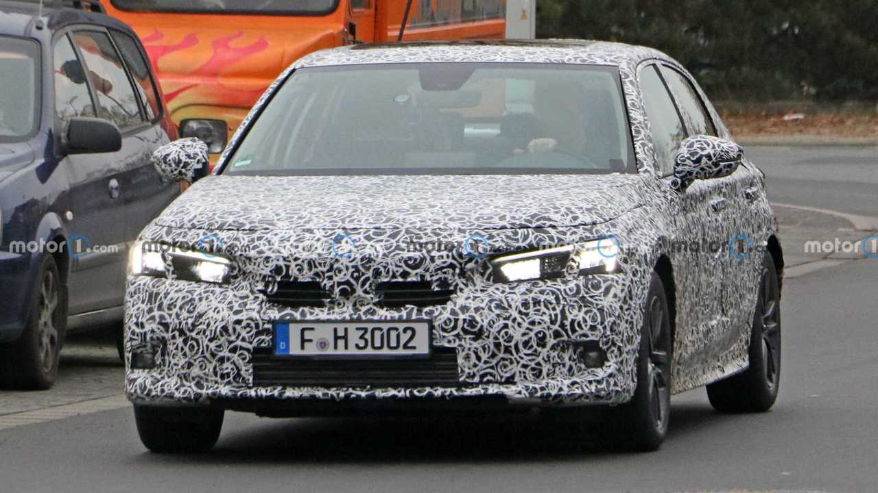 2021 Honda Civic Sedan Casus Fotoğraflar