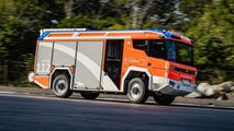 Rosenbauer’s electric fire truck “Revolutionary Technology” (RT)