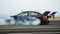 Travis Pastrana Gymkhana Subaru WRX STI Tire Smoke