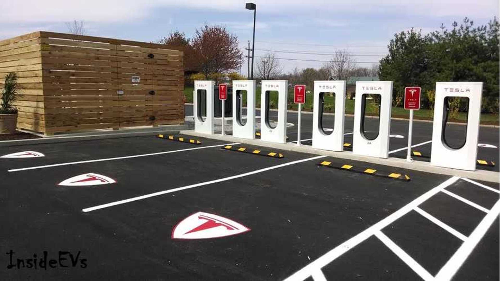 On The Scene Live At Tesla's 100th Supercharger in Hamilton Township