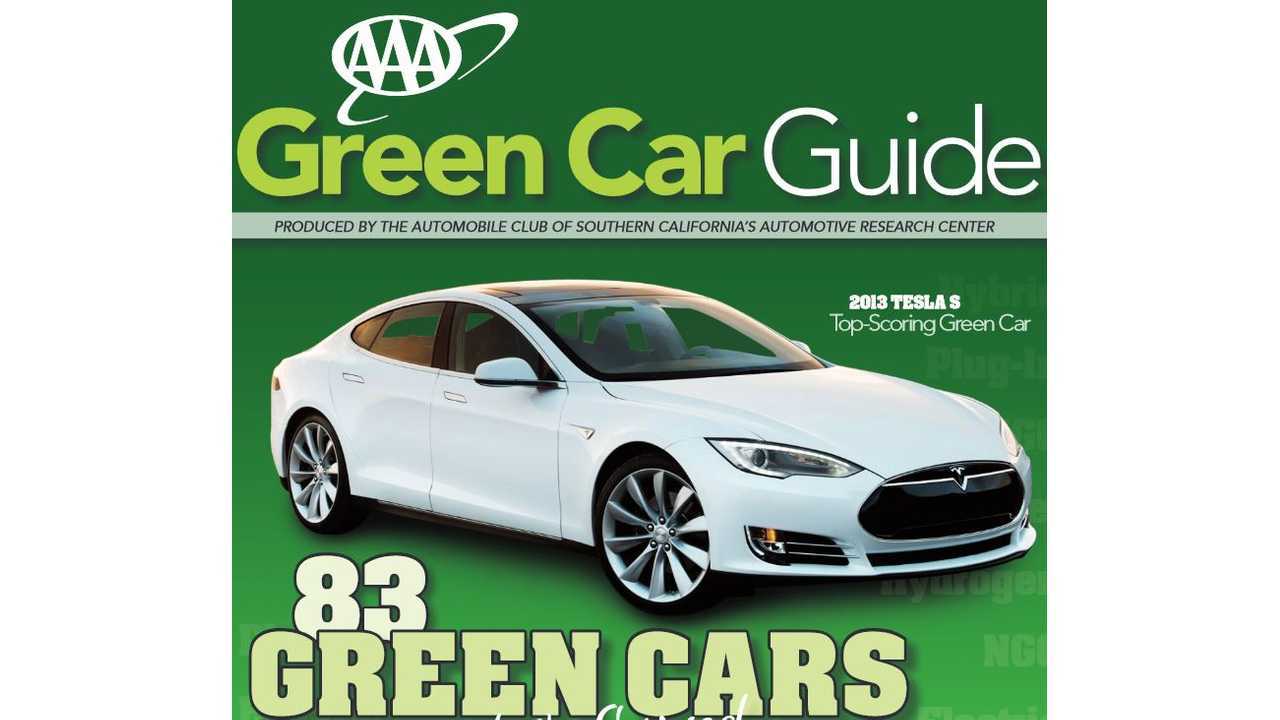 2017 Aaa Green Car Guide Lists Tesla Model S 1 Insideevs Photos 2017 Aaa Green Car Guide Lists Tesla Model S 1