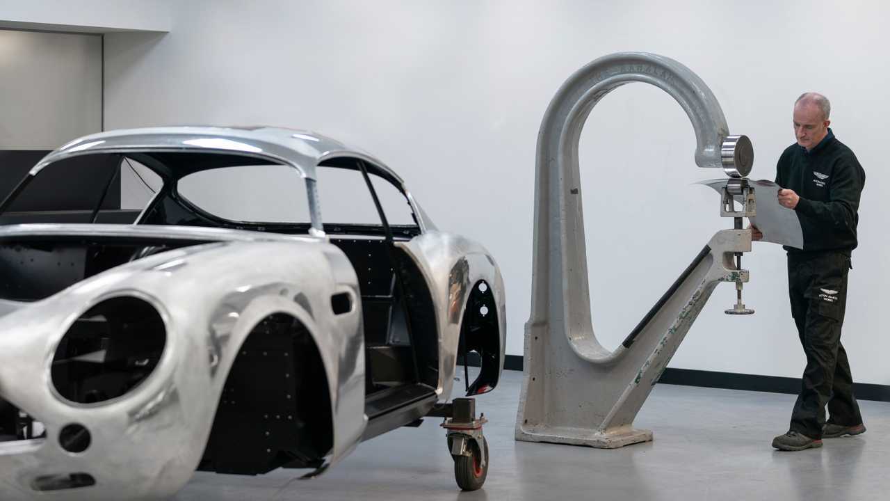 DB4 GT Zagato Continuation - Start of production