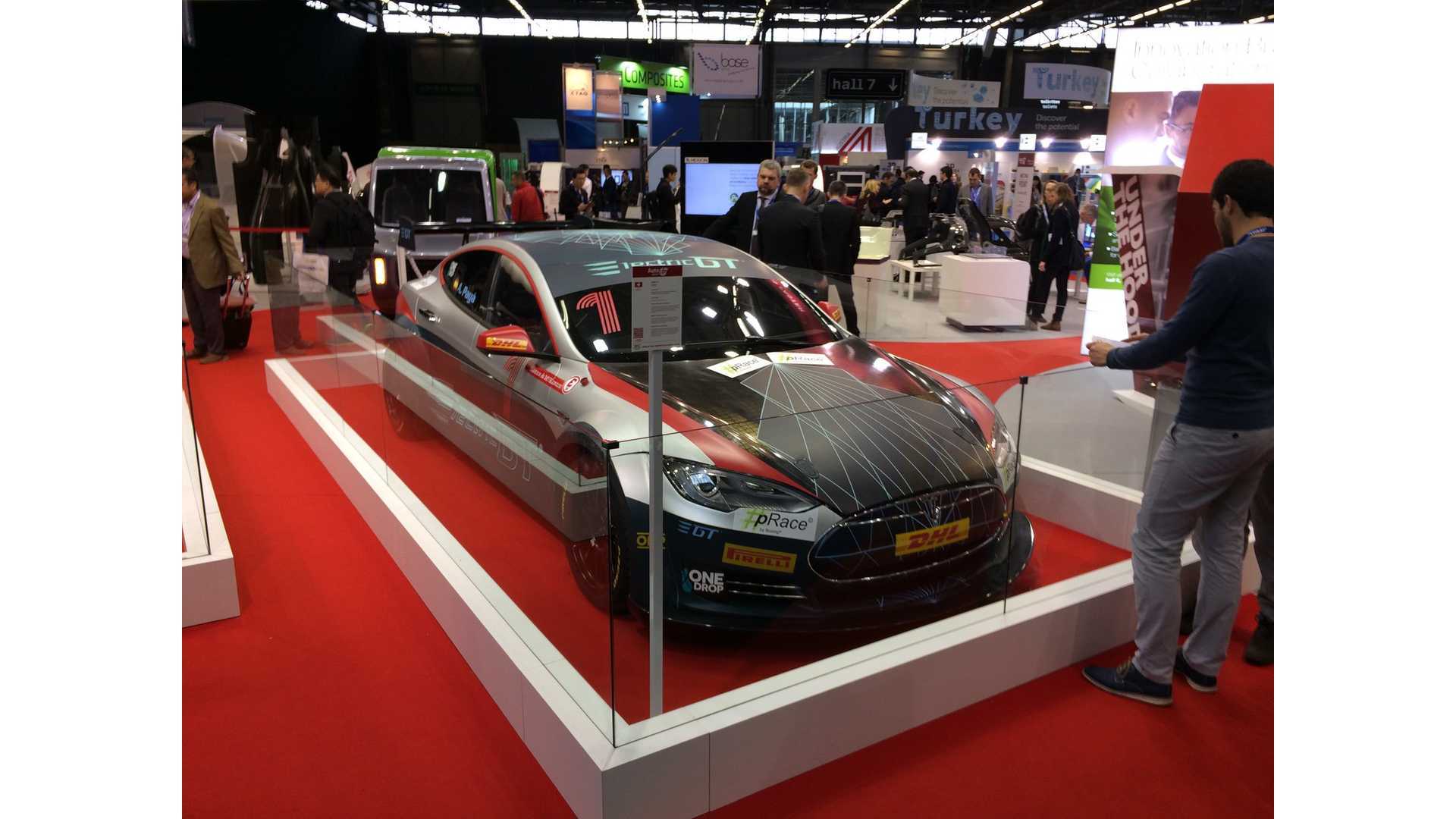 Leilani Münter Shows How Electric Gt Reduced The Tesla Model S Leilani Münter Shows How Electric Gt Reduced The Tesla Model S P100d Weight By 1 100 Pounds Video