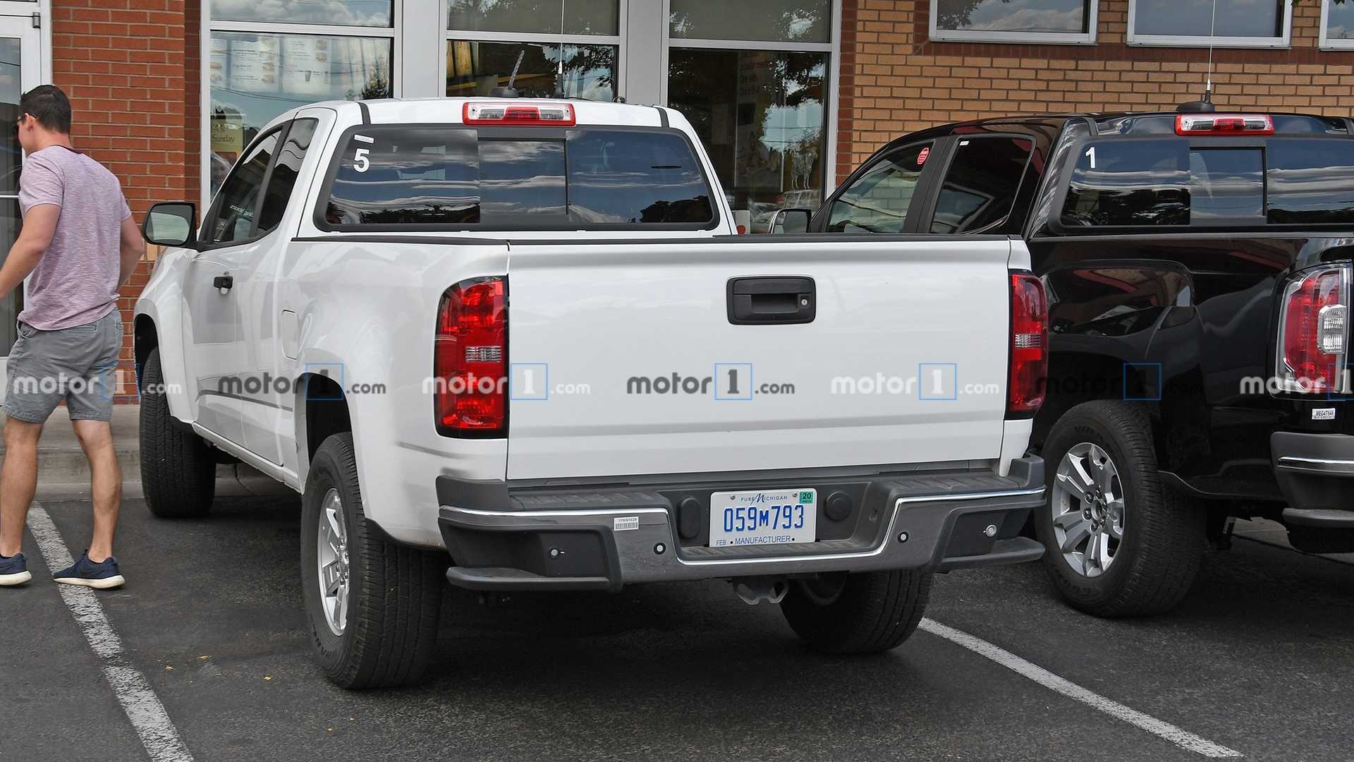 2021 Chevrolet Colorado Spy Photo