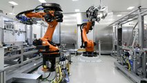 Production of high-voltage batteries at the Dräxlmaier plant for BMW Group plant Rayong, Thailand