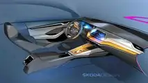 Skoda Octavia (2020): Cockpit-Skizzen
