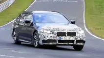 BMW 5er-Reihe Facelift (2020) als Erlkönig erwischt