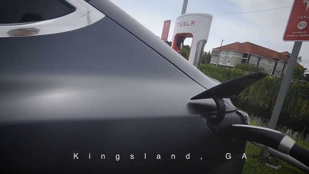 tesla model 3 charging