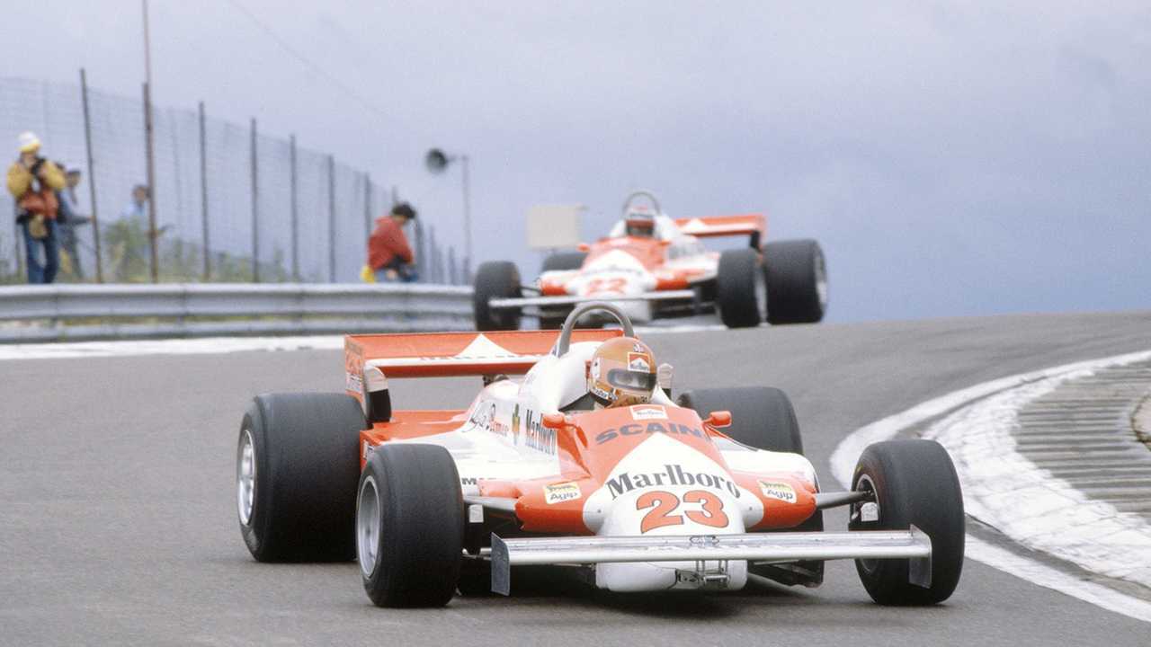La congiura degli innocenti, Bruno Giacomelli su Alfa Romeo