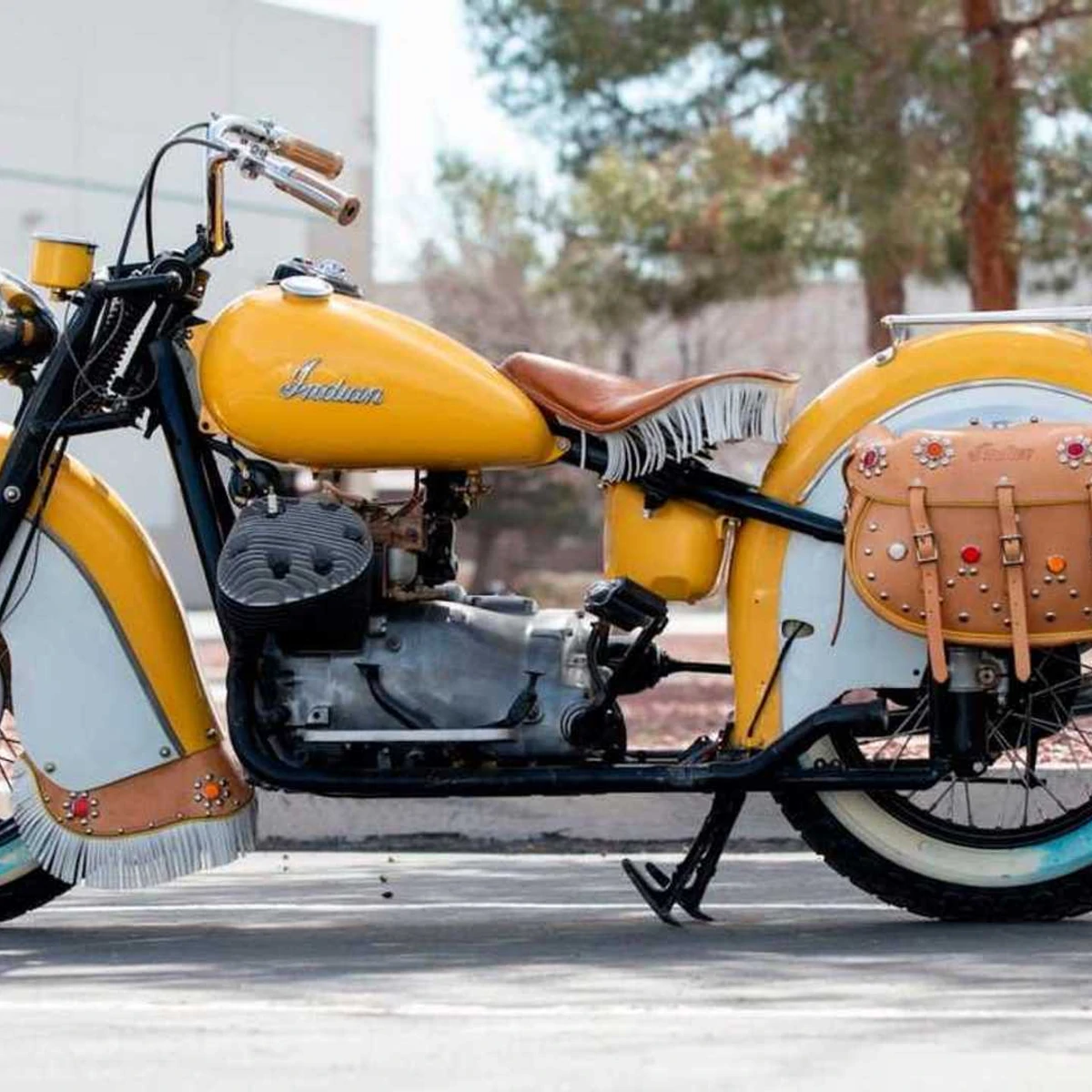 The 1941 Indian 841 Was A U.S. Army Commission For Desert Missions