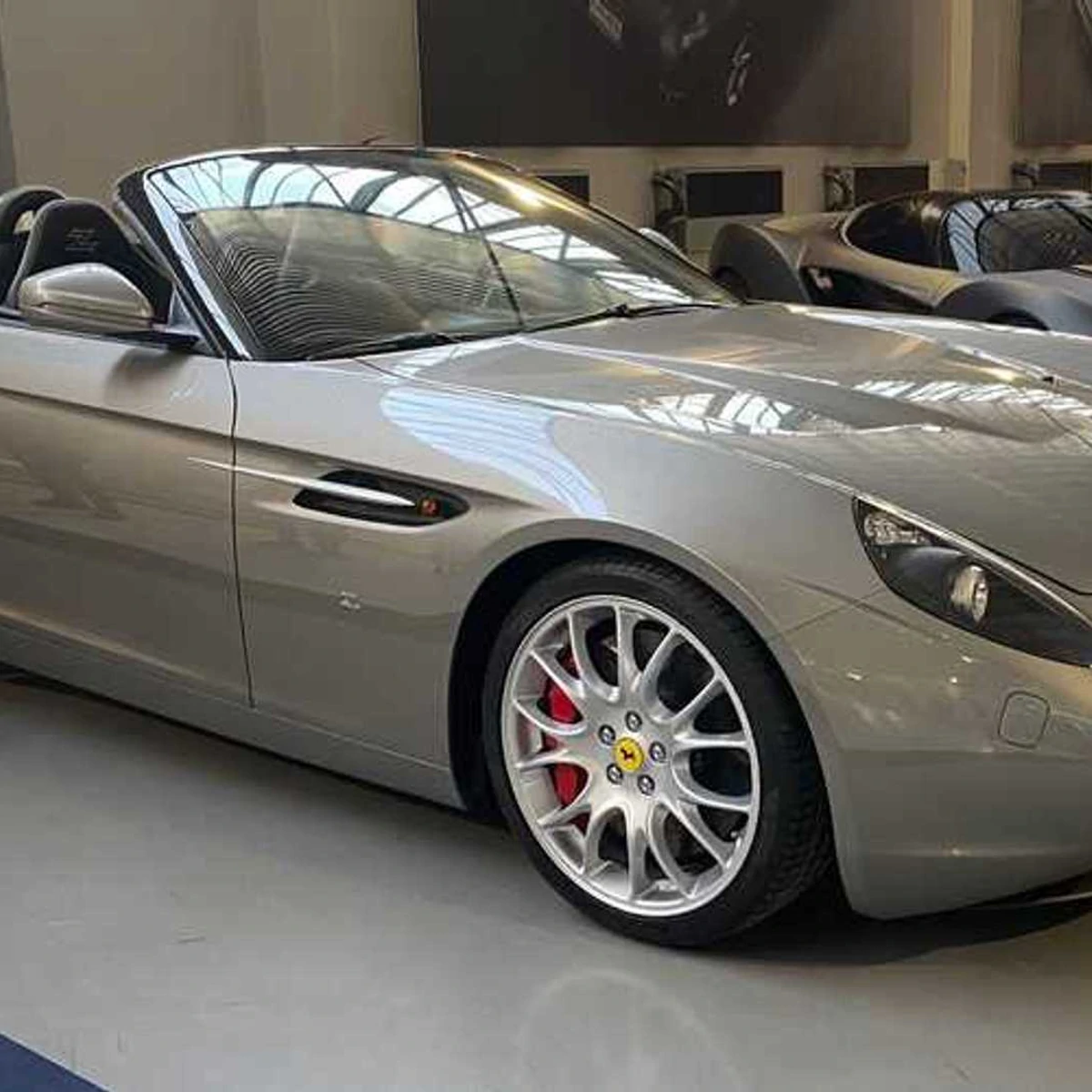 2008 Blu Zagato Ferrari 599 GTZ Nibbio Spider For Sale in